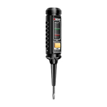 Charger l'image dans la galerie, Détecteur de tension ANENG B15 vu de face, écran et bouton lampe
